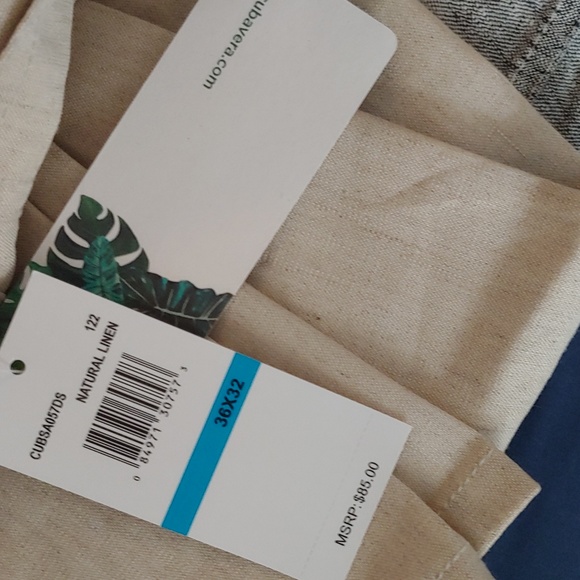 Cuba Vera Linen blend stretch 5 pocket pants NWT - Picture 4 of 5